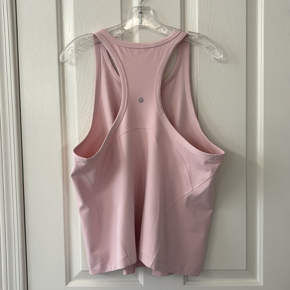 Lululemon Pink Align Waist Length Racer Back Tank Top - Picture 4 of 8